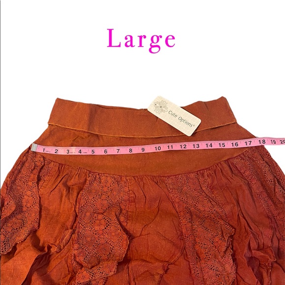Bohemian lace layer skirt - Picture 7 of 11